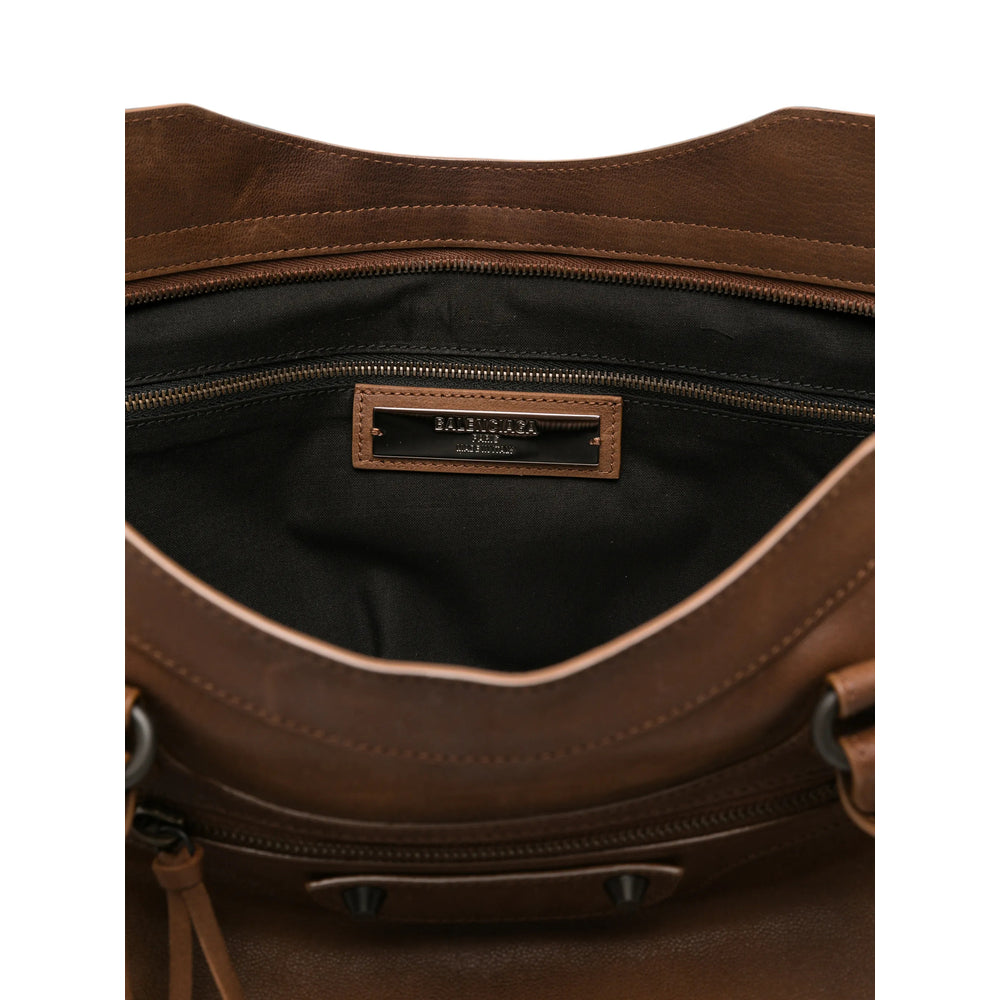 Balenciaga Brown Tote Bags Men BALENCIAGA