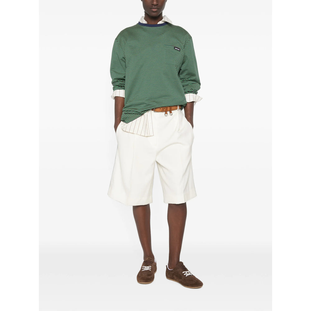 Miu Miu Green Tops - T-Shirts & Jerseys Women MIU MIU