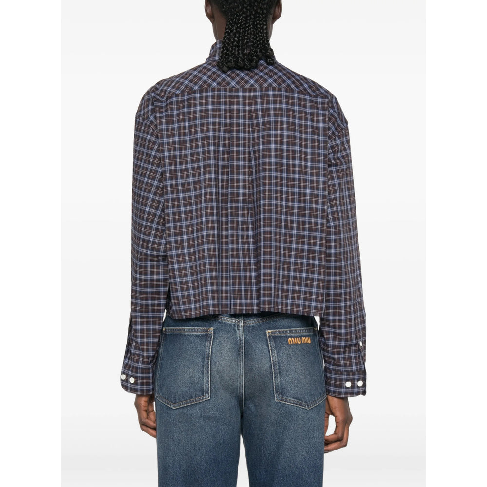 Miu Miu Brown Tops - Shirts Women MIU MIU