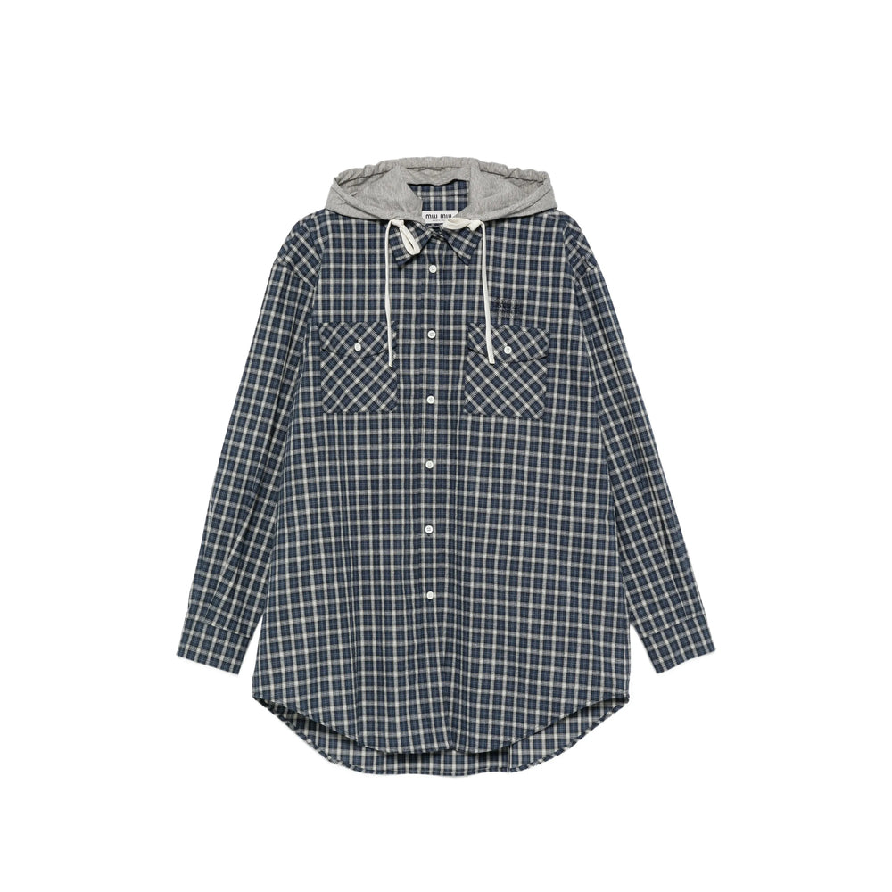 Miu Miu Blue Tops - Shirts Women MIU MIU