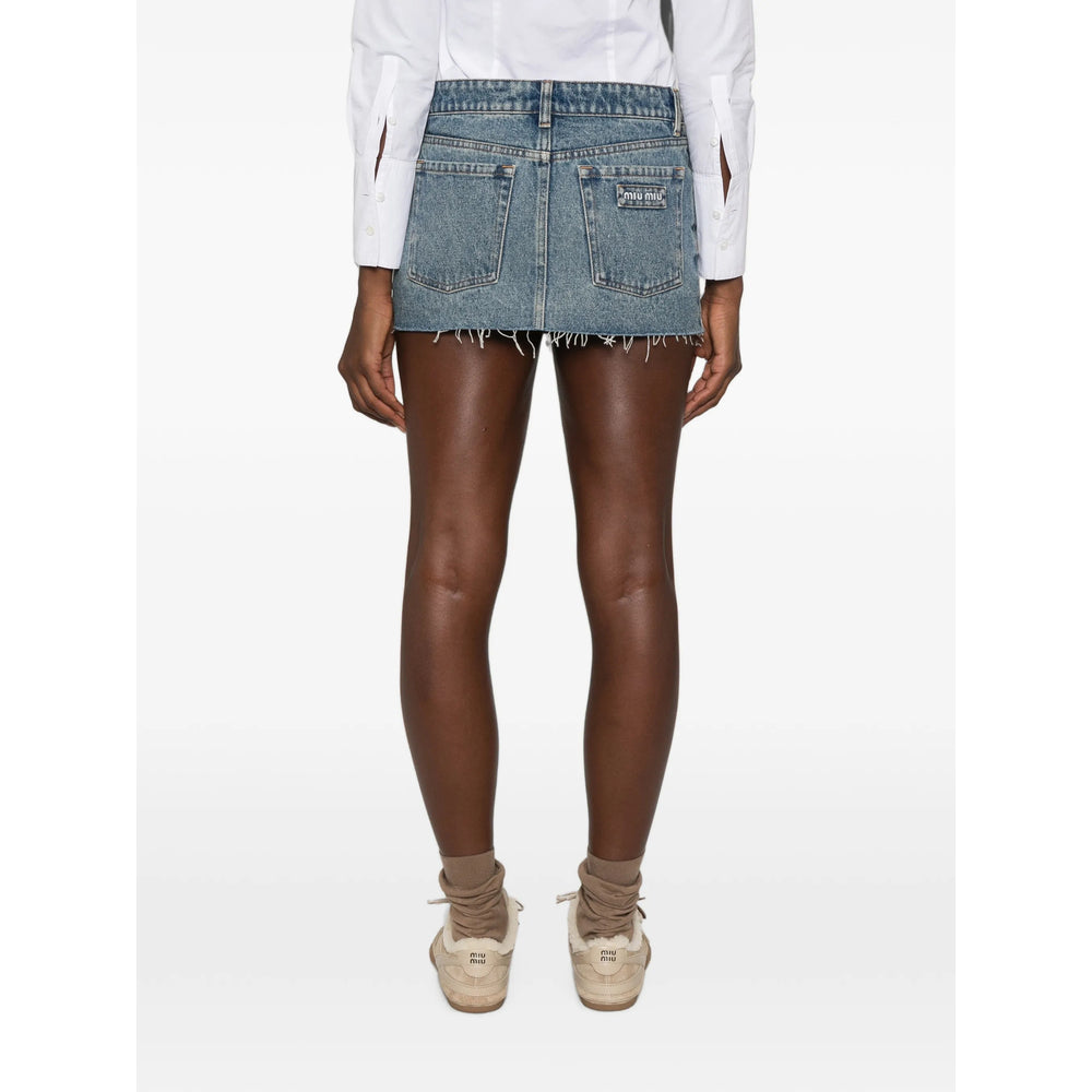 Miu Miu Blue Skirts - Straight Skirts Women