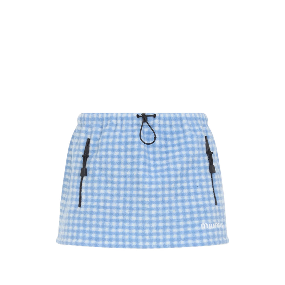 Miu Miu Blue Skirts - A-Line Skirts Women MIU MIU