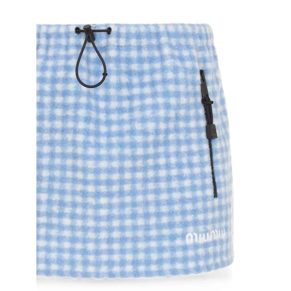 Miu Miu Blue Skirts - A-Line Skirts Women MIU MIU