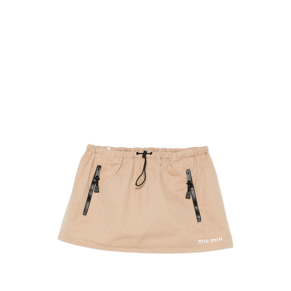 Miu Miu Neutrals Skirts - A-Line Skirts Women MIU MIU