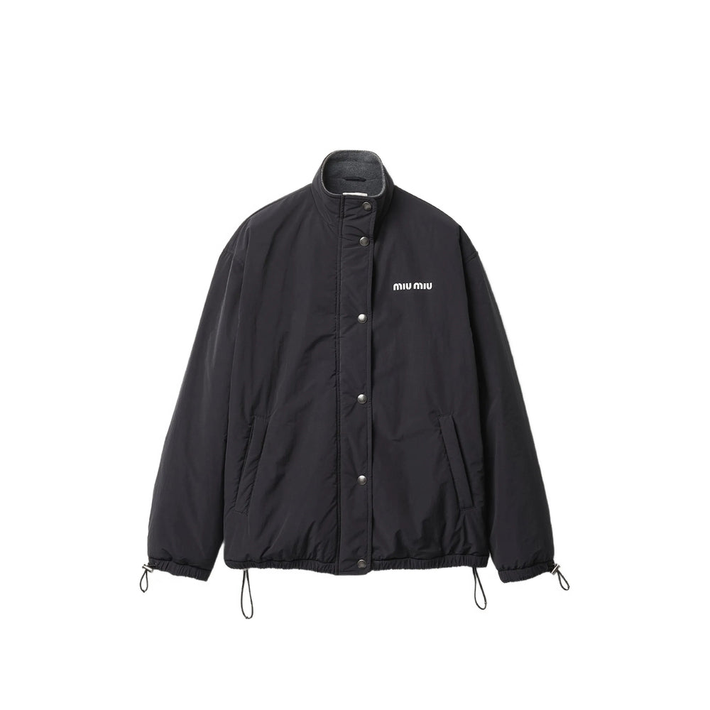 Miu Miu Black Jackets - Oversized Jackets Women MIU MIU