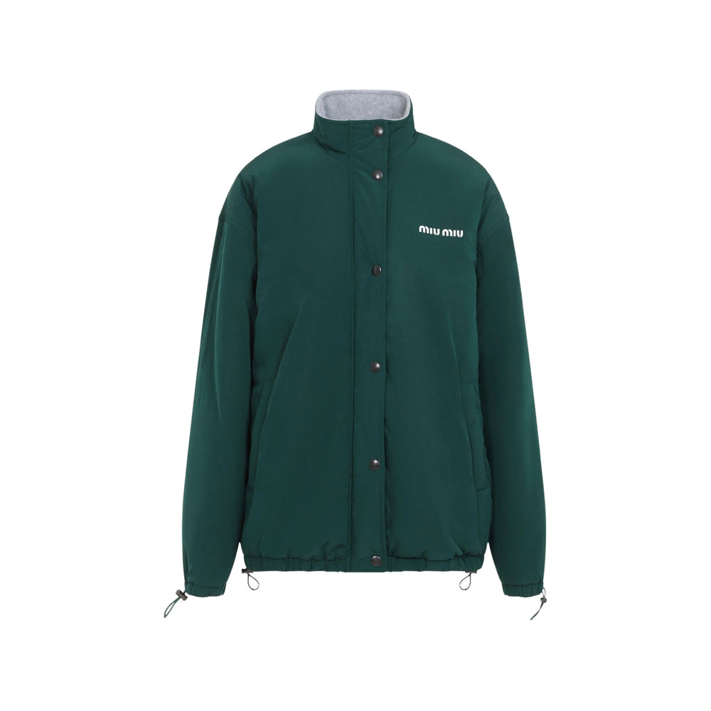 Miu Miu Green Jackets - Oversized Jackets Women MIU MIU