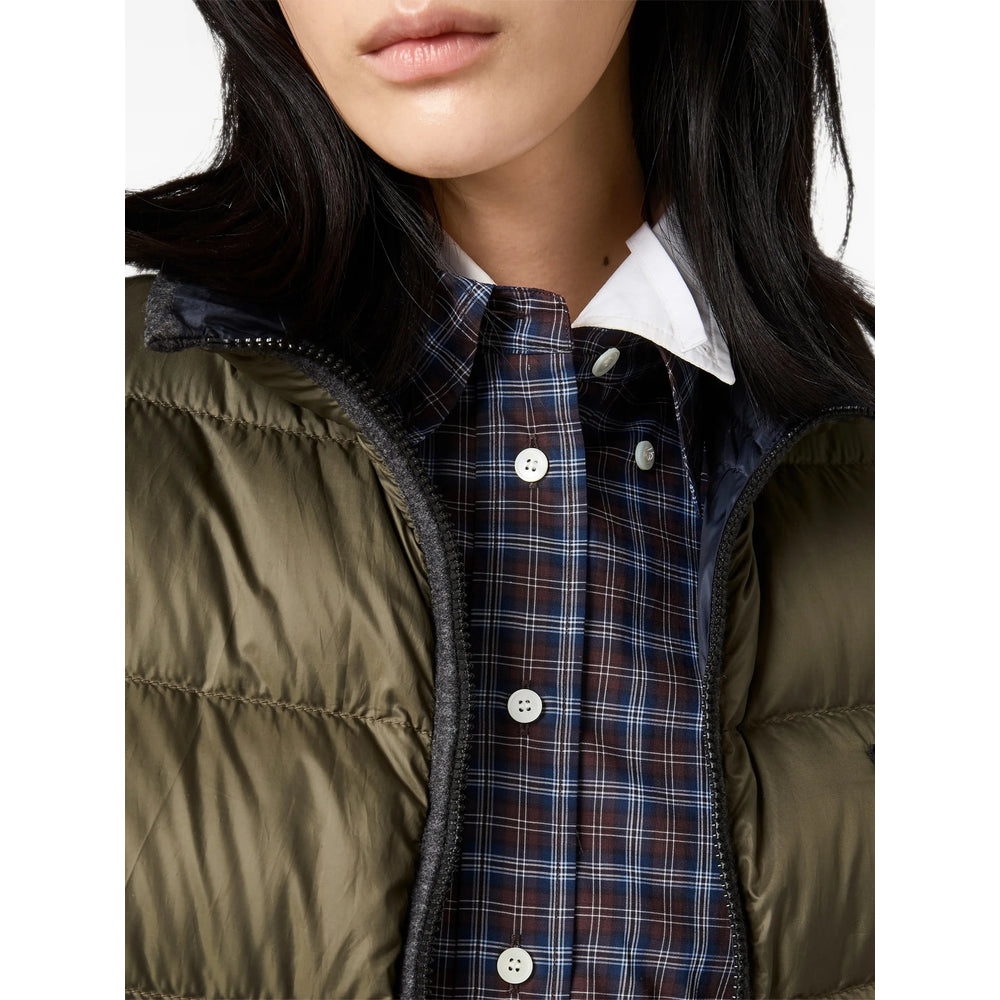 Miu Miu Green Jackets - Waistcoat & Gilets Women