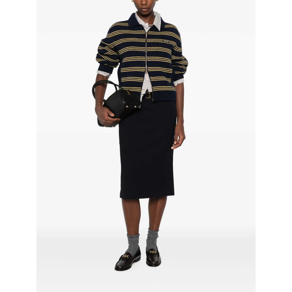 Miu Miu Blue Knitwear Women MIU MIU