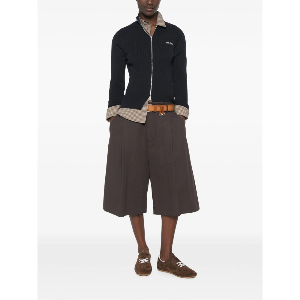 Miu Miu Blue Knitwear - Cardigans Women MIU MIU