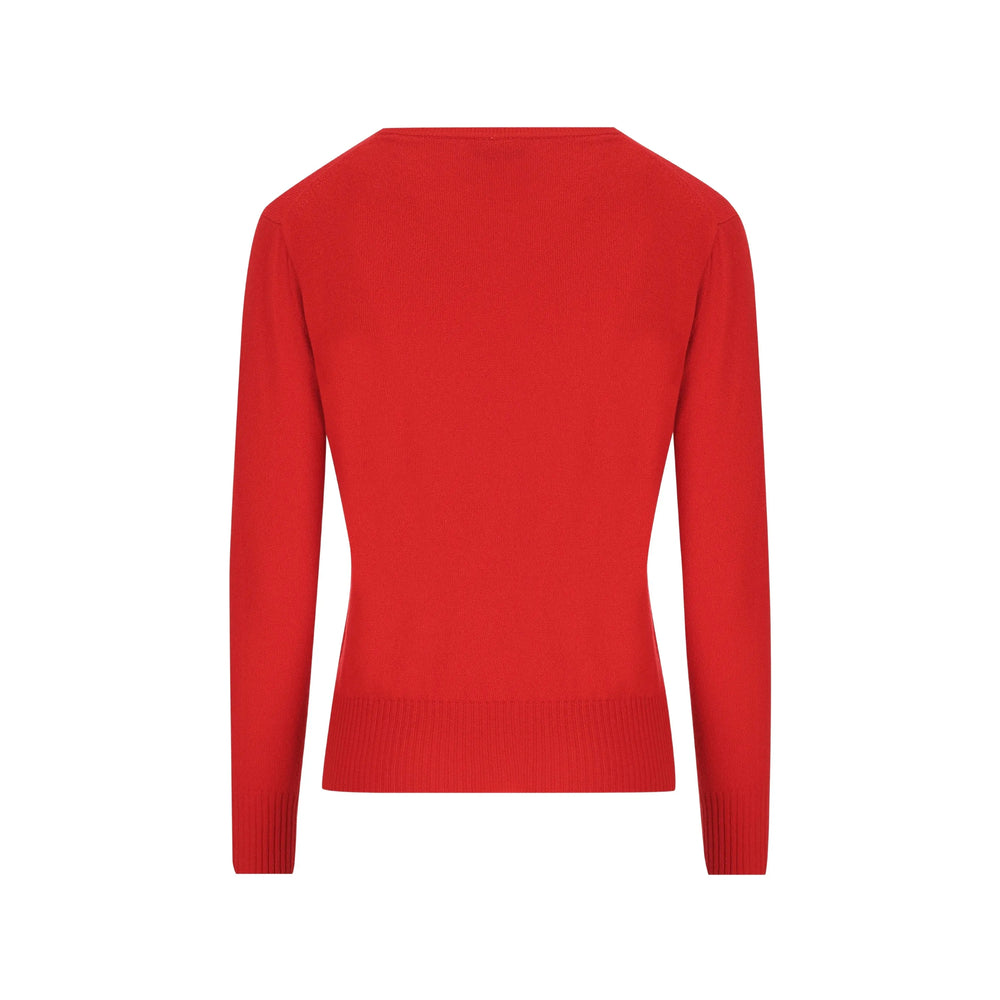 Miu Miu Red Tops - Sweatshirts Women MIU MIU