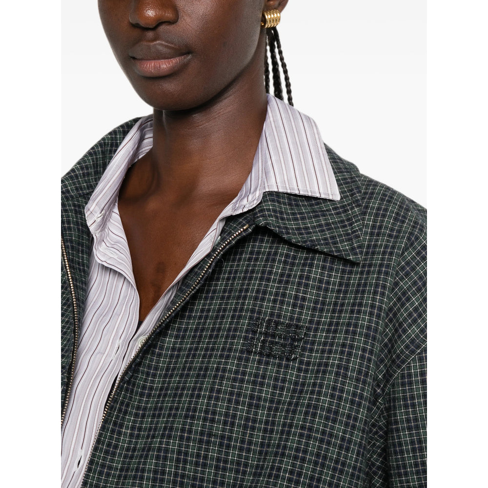 Miu Miu Green Jackets - Bomber Jackets Women MIU MIU