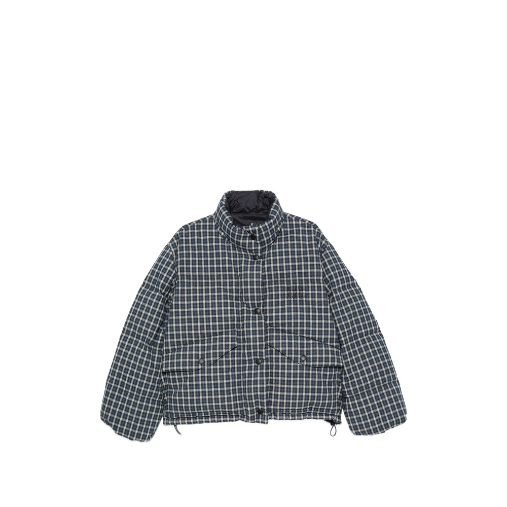Miu Miu Blue Jackets - Puffer Jackets Women MIU MIU