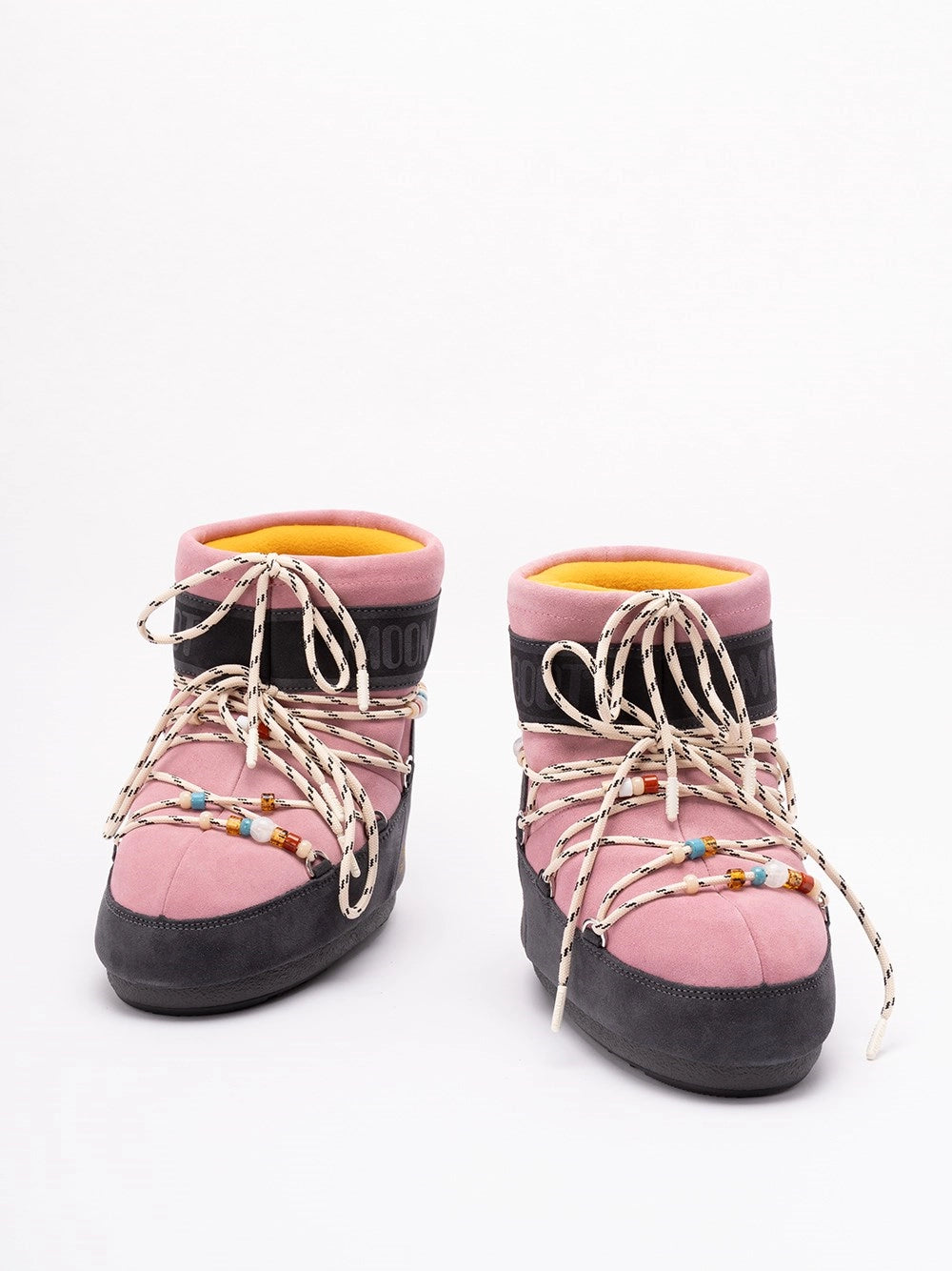 Moon Boot Women `Mb X Guest In Residence Icon Low Suede Beads` Boots MOON BOOT