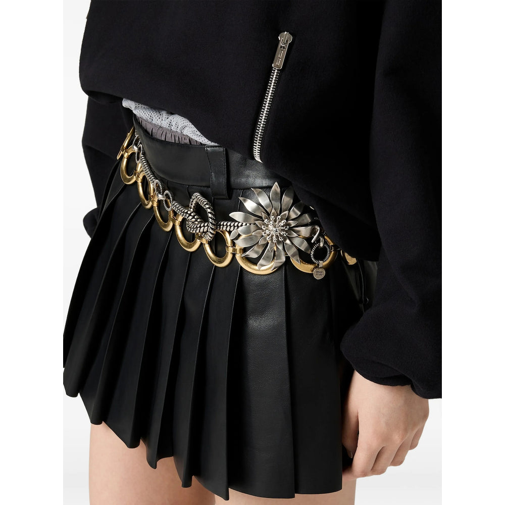 Miu Miu Black Tops - Sweatshirts Women MIU MIU