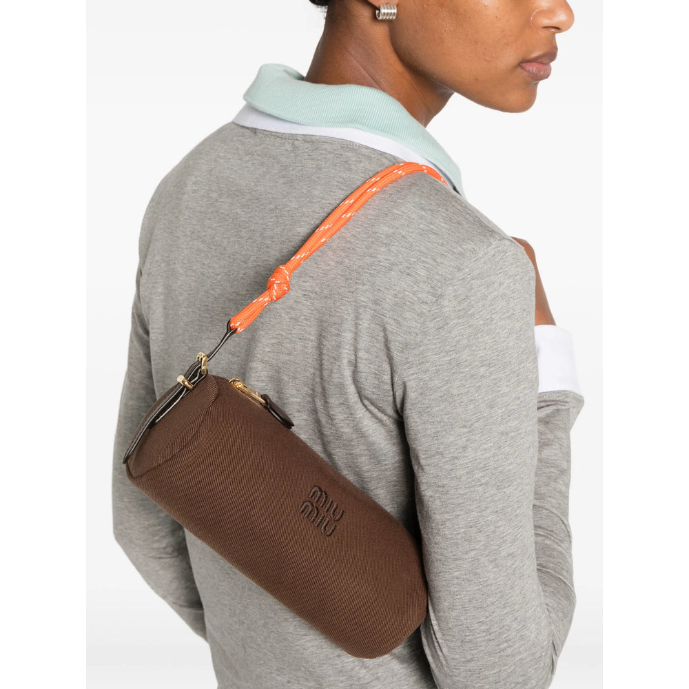 Miu Miu Brown Shoulder Bags Women MIU MIU