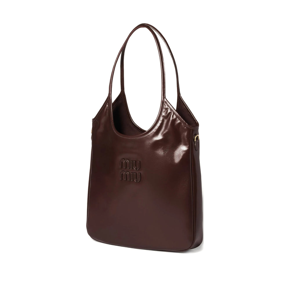 Miu Miu Brown Tote Bags Women MIU MIU