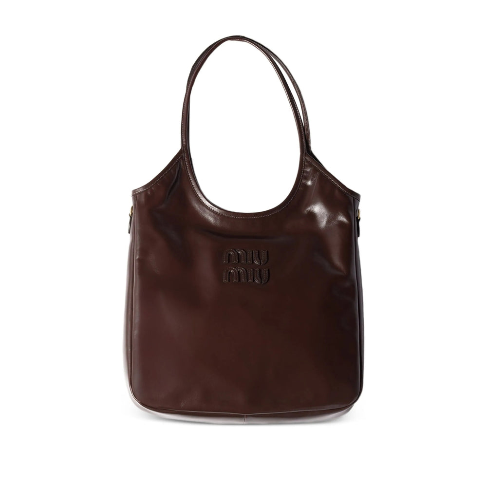 Miu Miu Brown Tote Bags Women MIU MIU