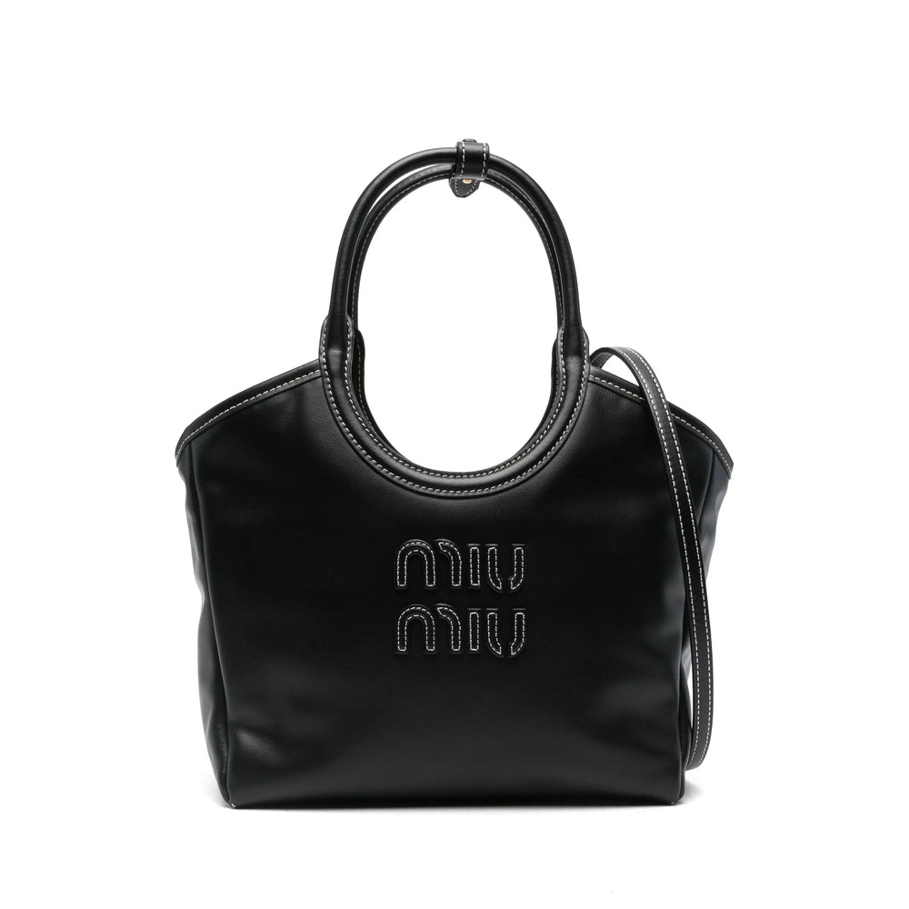 Miu Miu Black Tote Bags Women MIU MIU