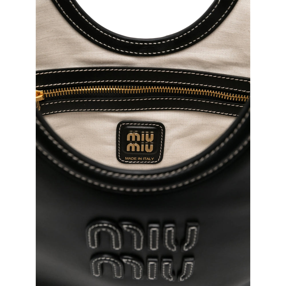 Miu Miu Black Tote Bags Women MIU MIU