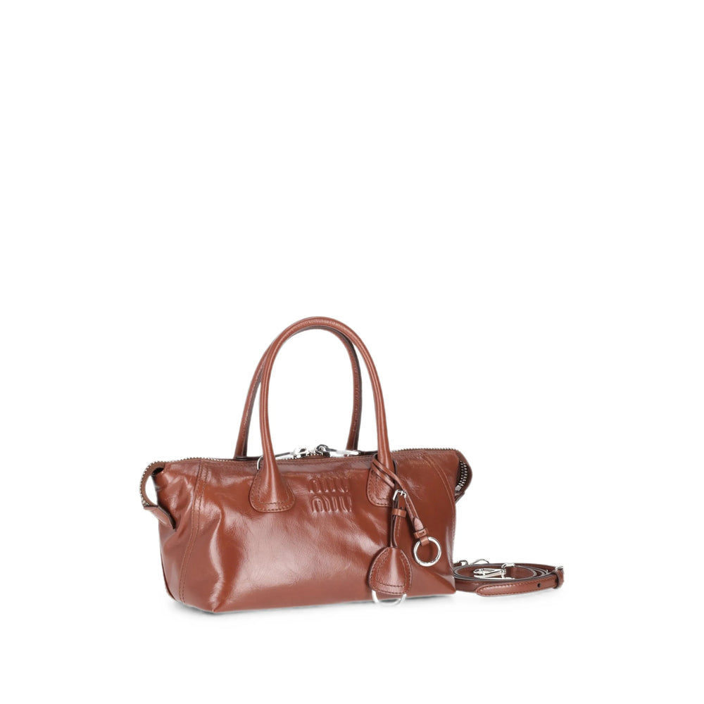 Miu Miu Brown Tote Bags Women MIU MIU