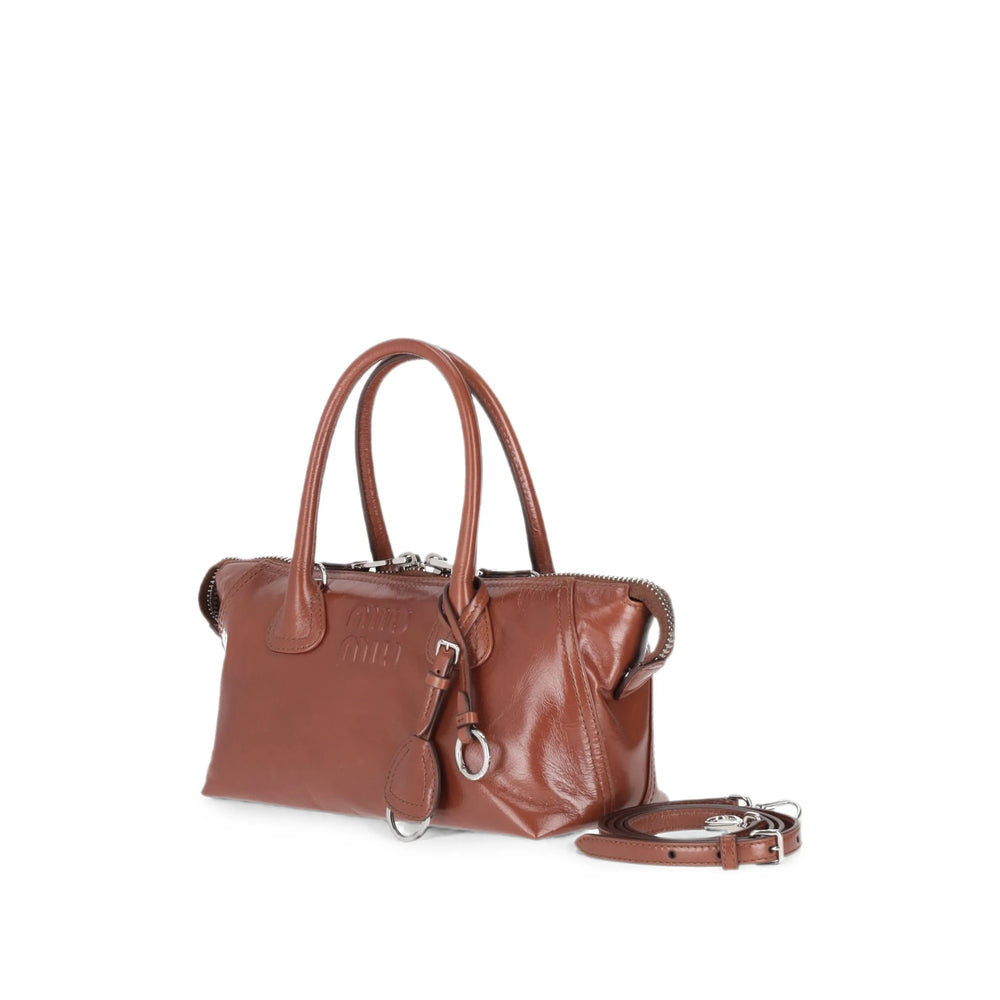 Miu Miu Brown Tote Bags Women MIU MIU