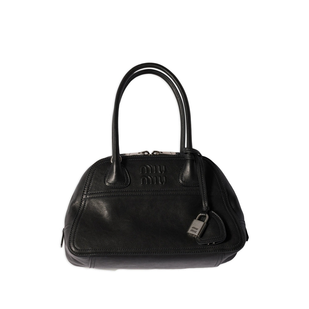 Miu Miu Black Tote Bags Women MIU MIU