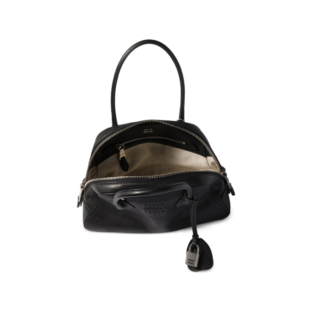 Miu Miu Black Tote Bags Women MIU MIU