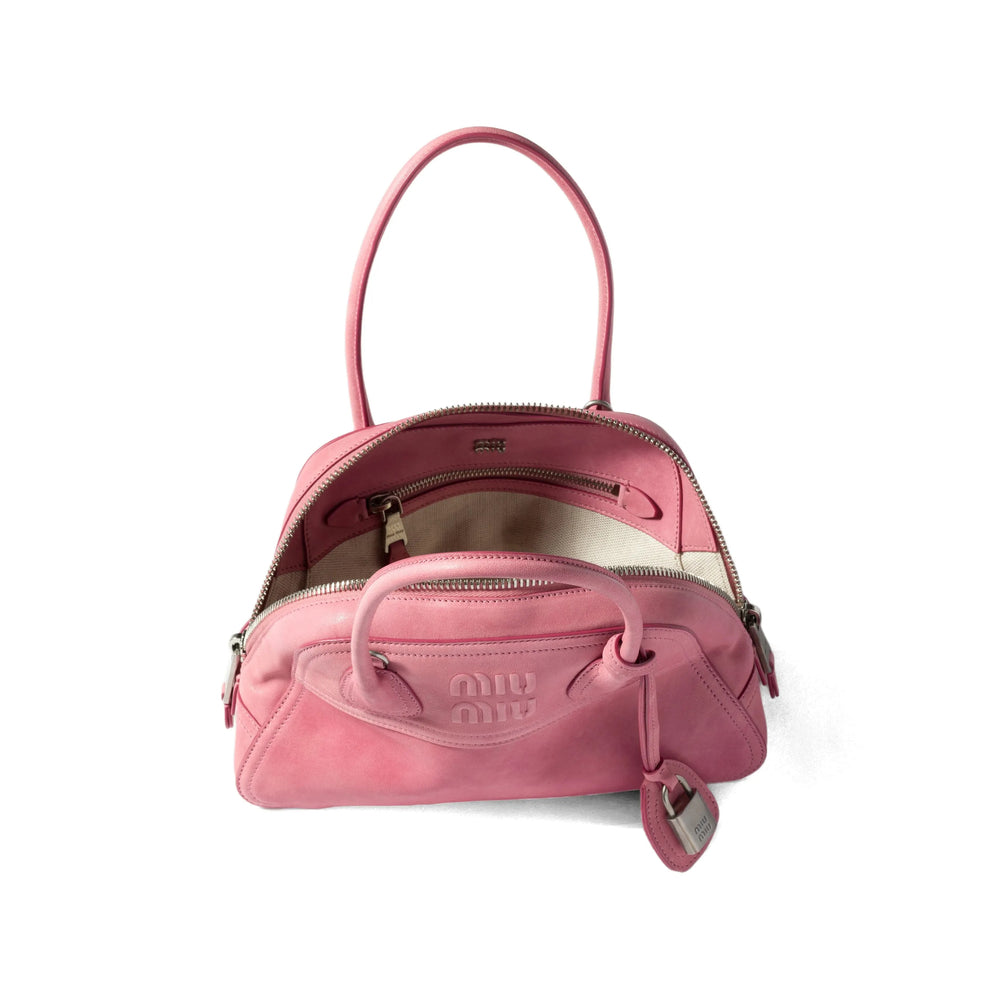 Miu Miu Pink Tote Bags Women MIU MIU
