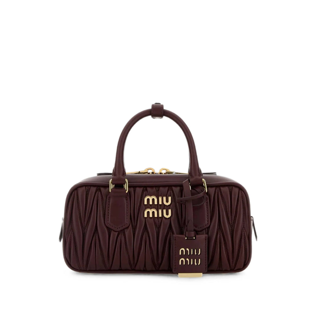 Miu Miu Red Tote Bags Women MIU MIU