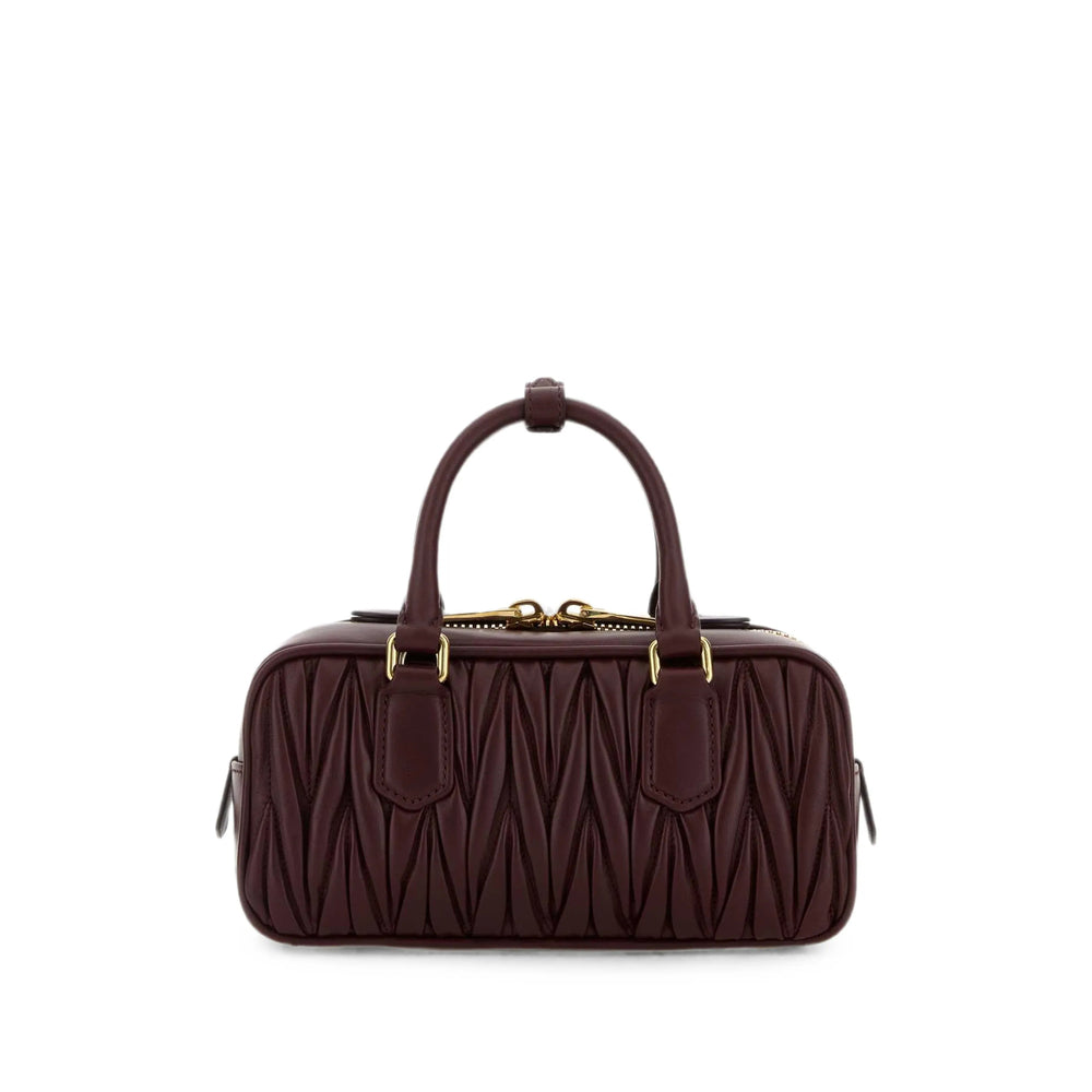 Miu Miu Red Tote Bags Women MIU MIU