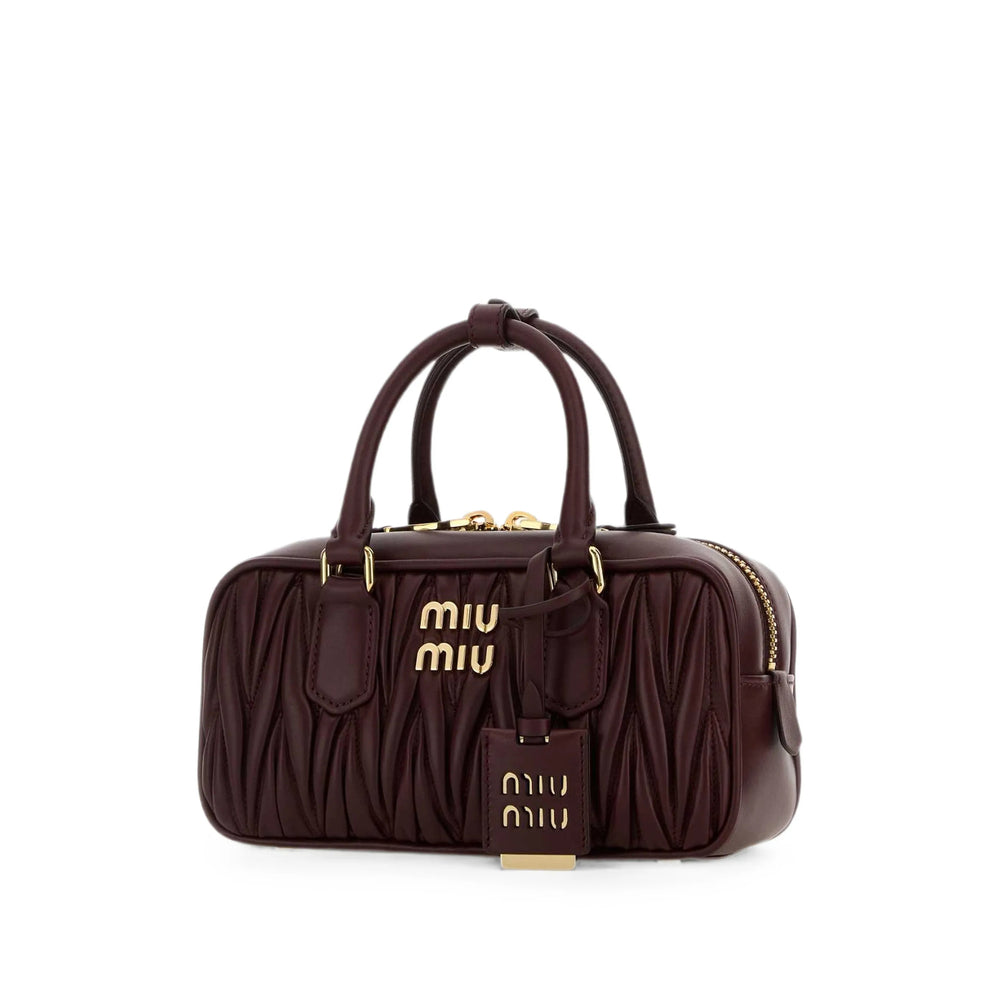 Miu Miu Red Tote Bags Women MIU MIU