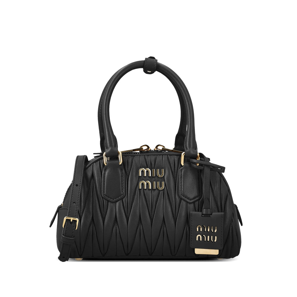 Miu Miu Black Tote Bags Women MIU MIU