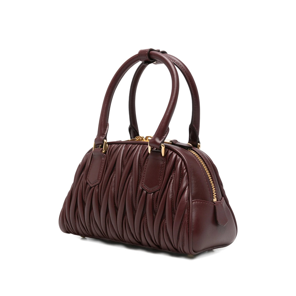 Miu Miu Red Tote Bags Women MIU MIU