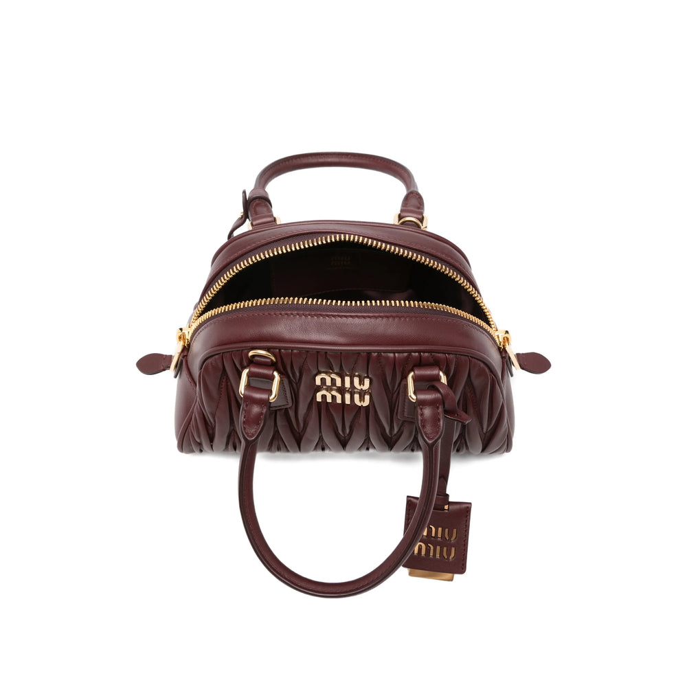 Miu Miu Red Tote Bags Women MIU MIU