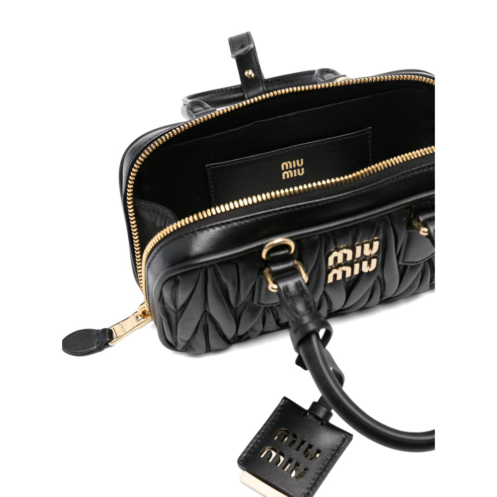 Miu Miu Black Tote Bags Women MIU MIU