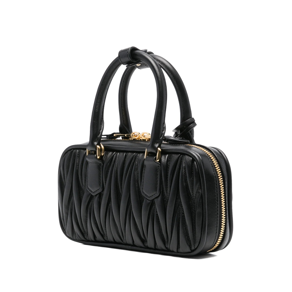 Miu Miu Black Tote Bags Women MIU MIU