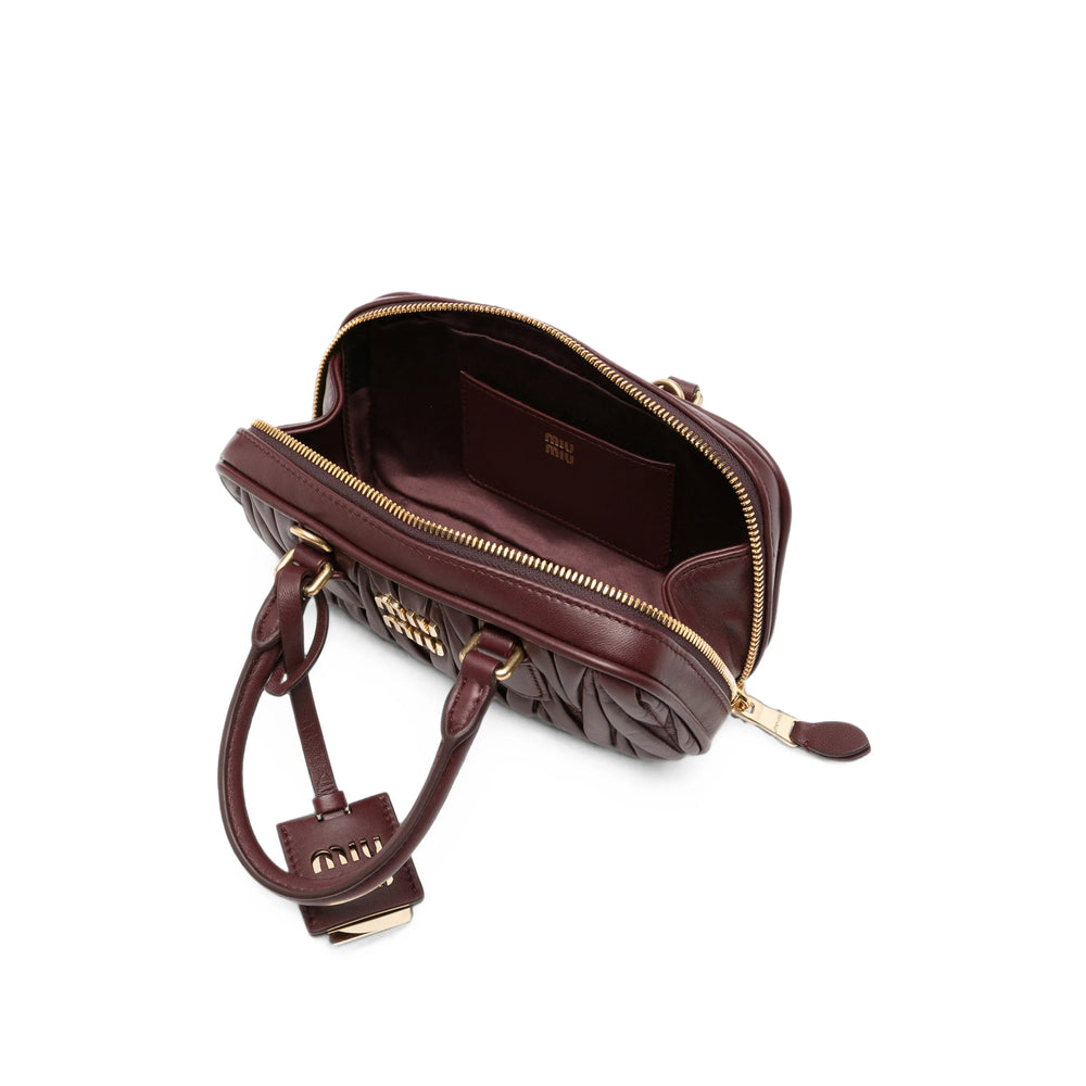 Miu Miu Red Tote Bags Women MIU MIU