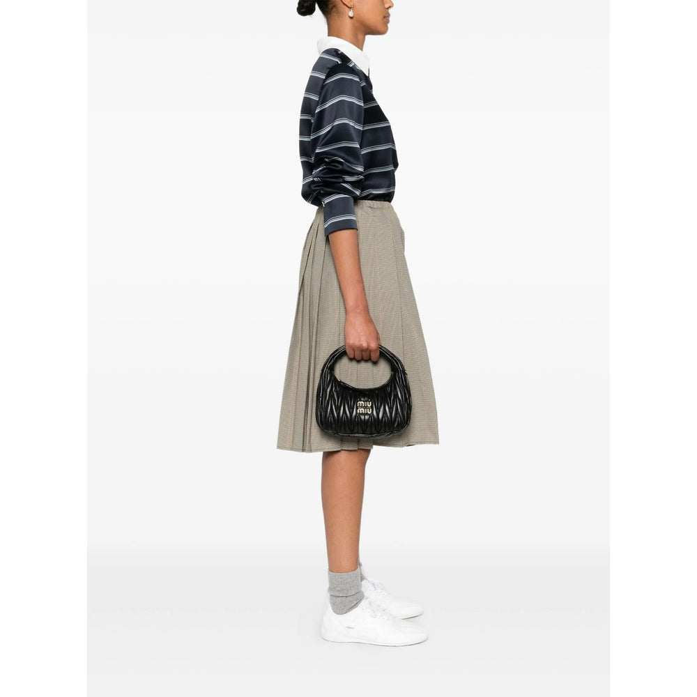 Miu Miu Black Tote Bags Women MIU MIU
