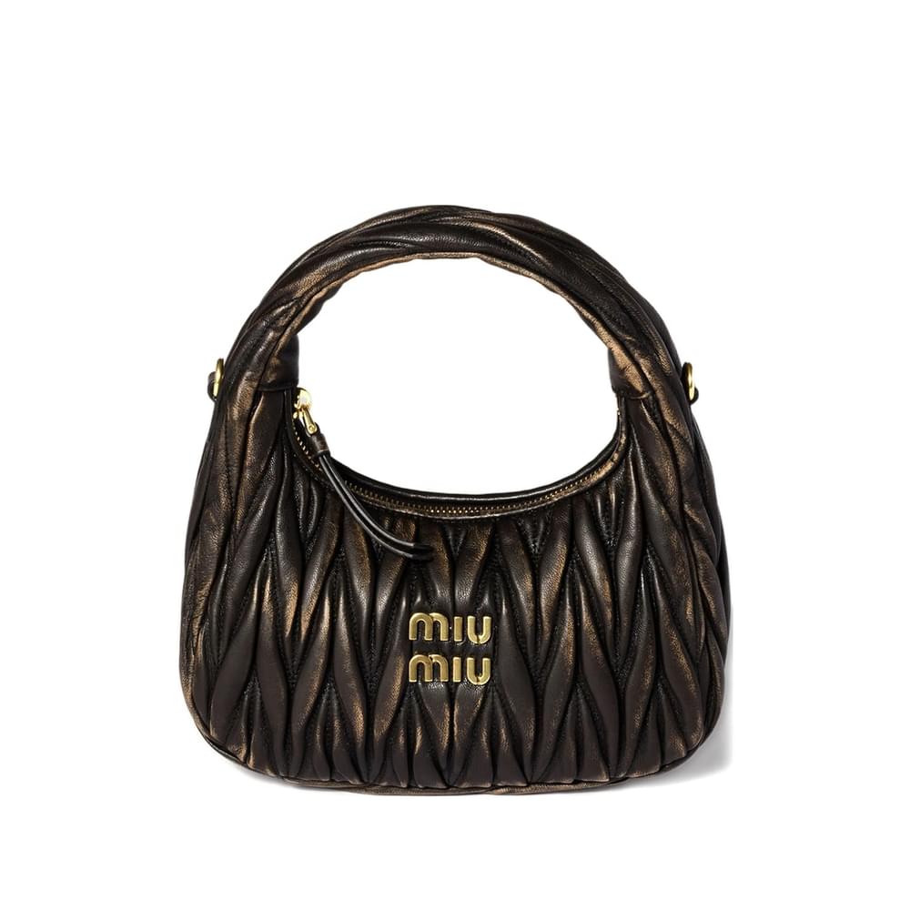 Miu Miu Brown Shoulder Bags Women MIU MIU