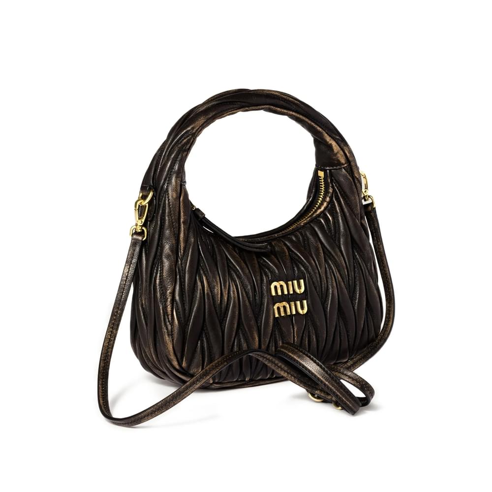 Miu Miu Brown Shoulder Bags Women MIU MIU