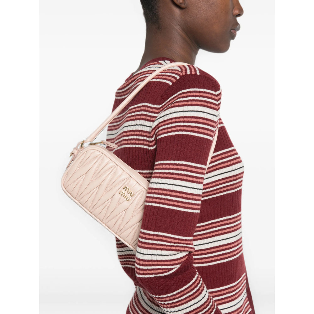 Miu Miu Pink Shoulder Bags Women MIU MIU