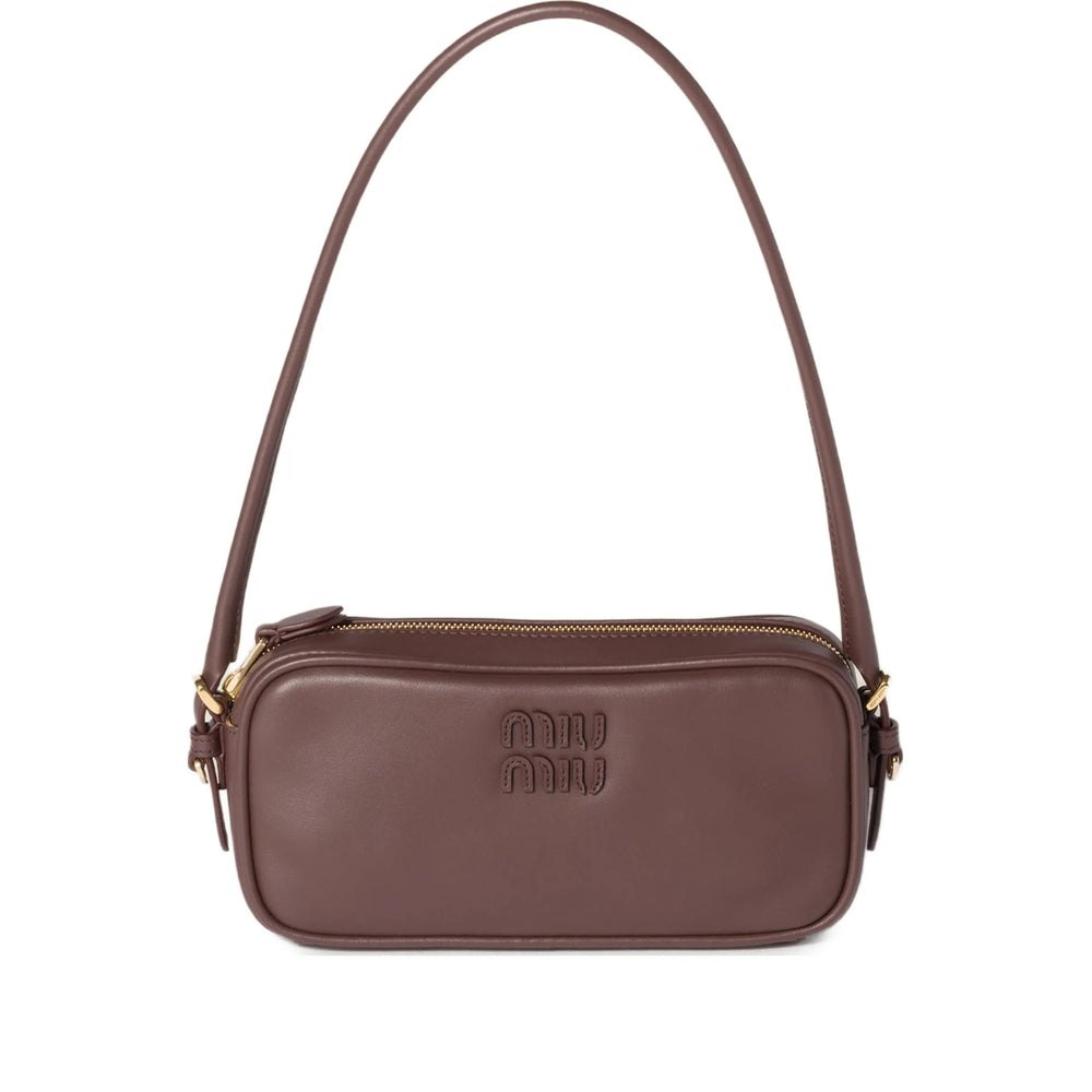 Miu Miu Brown Shoulder Bags Women MIU MIU