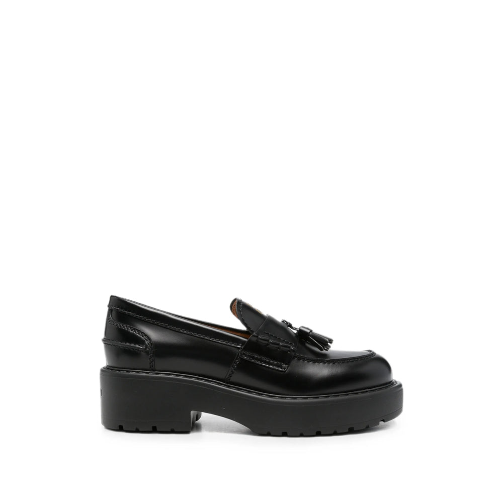 Miu Miu Black Loafers Women MIU MIU