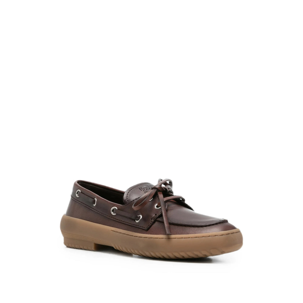 Miu Miu Brown Loafers Women MIU MIU