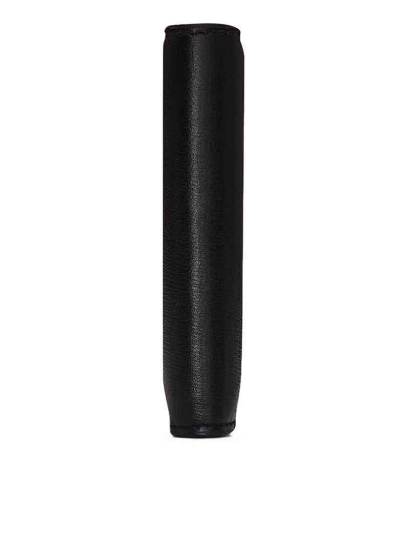 Saint Laurent Men Small Tiny Cassandre East/West Wallet In Glossy Leather SAINT LAURENT