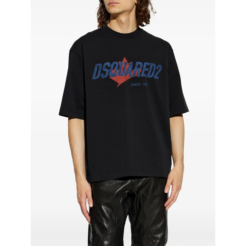 Dsquared2 Black T-Shirts & Vests - T-Shirts Men DSQUARED2