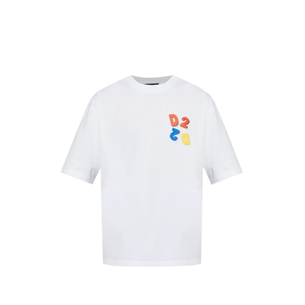 Dsquared2 White T-Shirts & Vests - T-Shirts Men DSQUARED2