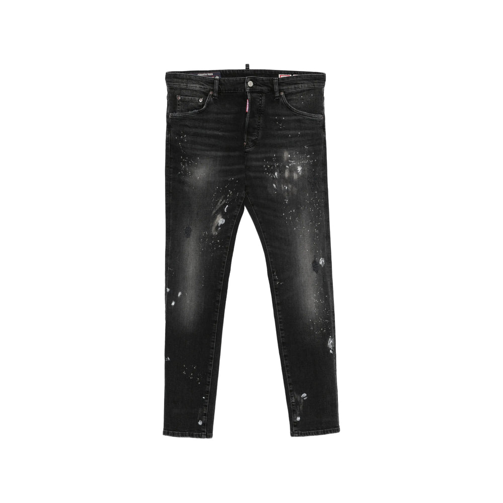 Dsquared2 Black Denim - Regular & Straight-Leg Jeans Men DSQUARED2