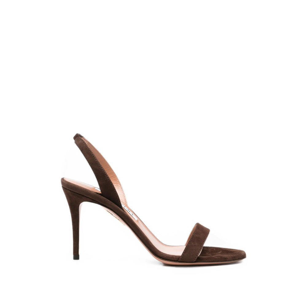 Aquazzura Brown Shoes Women AQUAZZURA