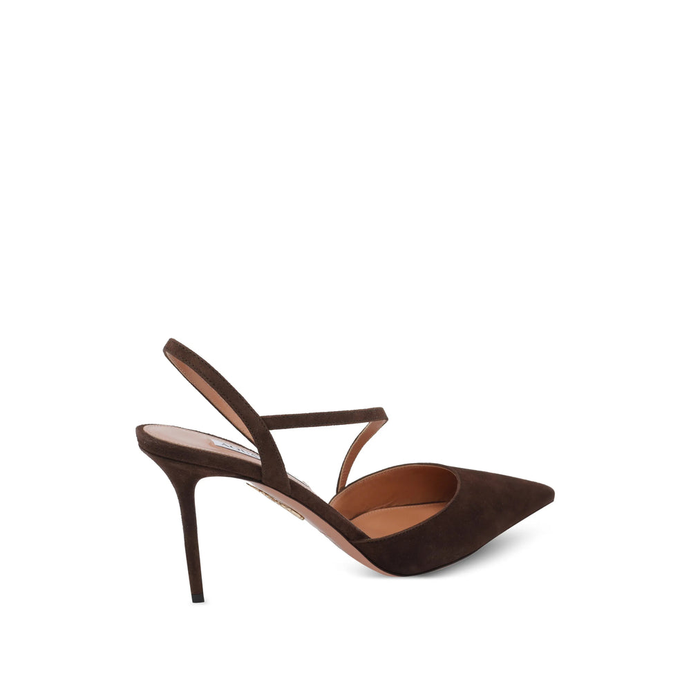 Aquazzura Brown Shoes Women AQUAZZURA